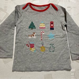 ✳️ Baby Boden Holiday LS Play Shirt 2-3y